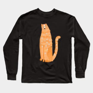 Orange cat Long Sleeve T-Shirt